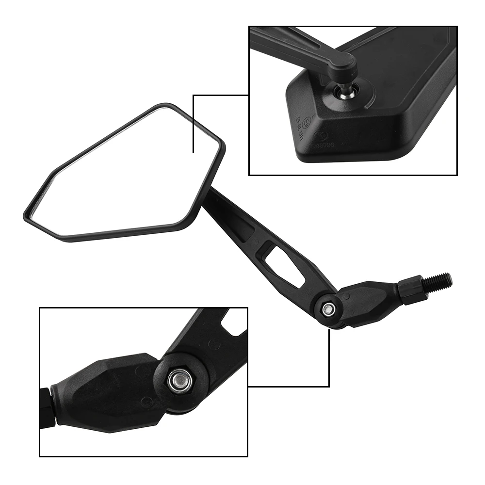 For Maverick Booster M10 Enduro KTM Suzuki for Spiegel Paar for Honda for Yamaha Kawasaki Motorcycle Hexagonal Rearview Mirror
For Maverick Booster M10 Enduro KTM Suzuki for Spiegel Paar for Honda for Yamaha Kawasaki Motorcycle Hexagonal Rearview Mirror