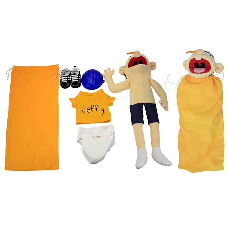 60cm Large Jeffy Boy Hand Puppet Children Soft Doll Plush Funny Party Props Christmas Doll Toys Puppet Kids Gift
60cm Large Jeffy Boy Hand Puppet Children Soft Doll Plush Funny Party Props Christmas Doll Toys Puppet Kids Gift