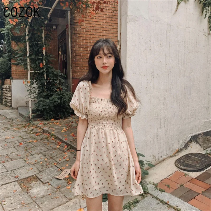2022 New Floral Chiffon Dress, Square Neck Pullover Black Mini A-line Skirt, Korean Version Small Fresh Clothing Harajuku Dress
2022 New Floral Chiffon Dress, Square Neck Pullover Black Mini A-line Skirt, Korean Version Small Fresh Clothing Harajuku Dress