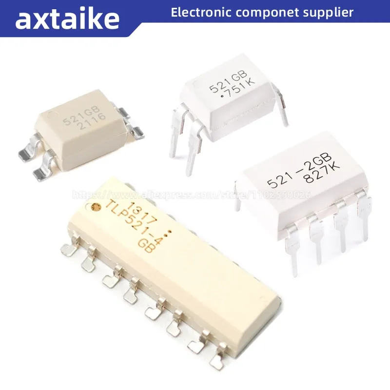 10PCS TLP521 P521 TLP521-1 TLP521-2 TLP521-4 GB DIP SMD 4/8/16P TLP521-1GB PHOTOTRANSISTOR OPTICALLY COUPLED ISOLATORS IC
10PCS TLP521 P521 TLP521-1 TLP521-2 TLP521-4 GB DIP SMD 4/8/16P TLP521-1GB PHOTOTRANSISTOR OPTICALLY COUPLED ISOLATORS IC