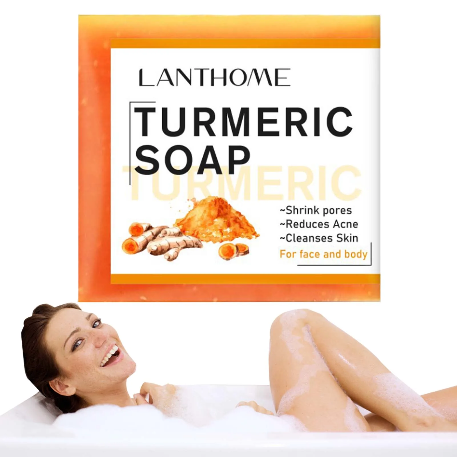Turmeric Essential Oil Handmade Soap Oil Control Moisturizing Whitening Soap Face Care Turmeric Hyperpigmentation Blemish Soap
Turmeric Essential Oil Handmade Soap Oil Control Moisturizing Whitening Soap Face Care Turmeric Hyperpigmentation Blemish Soap