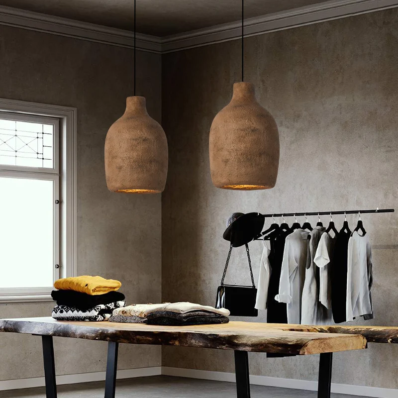 Modern Pendant Lights Bedroom Bedside Led Lamp classical Cement Japanese Chandelier Restaurant Lamp Bar Hanglamp Art Designer
Modern Pendant Lights Bedroom Bedside Led Lamp classical Cement Japanese Chandelier Restaurant Lamp Bar Hanglamp Art Designer