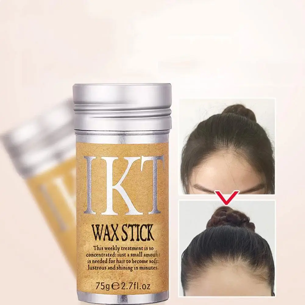 75g Hair Wax Stick For Hair Styling Wig Strong Hold Hair Wax Stick Non-Greasy Long-Lasting Broken Hair Finishing Cream
75g Hair Wax Stick For Hair Styling Wig Strong Hold Hair Wax Stick Non-Greasy Long-Lasting Broken Hair Finishing Cream