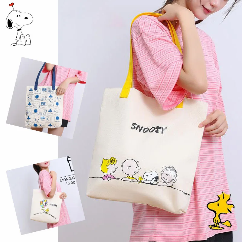 Snoopy Woodstock Kawaii Cartoon Large Capacity Shoulder Bag Female Casual Handbag Simple and Fashionable Commuting Canvas Bag
Snoopy Woodstock Kawaii Cartoon Large Capacity Shoulder Bag Female Casual Handbag Simple and Fashionable Commuting Canvas Bag