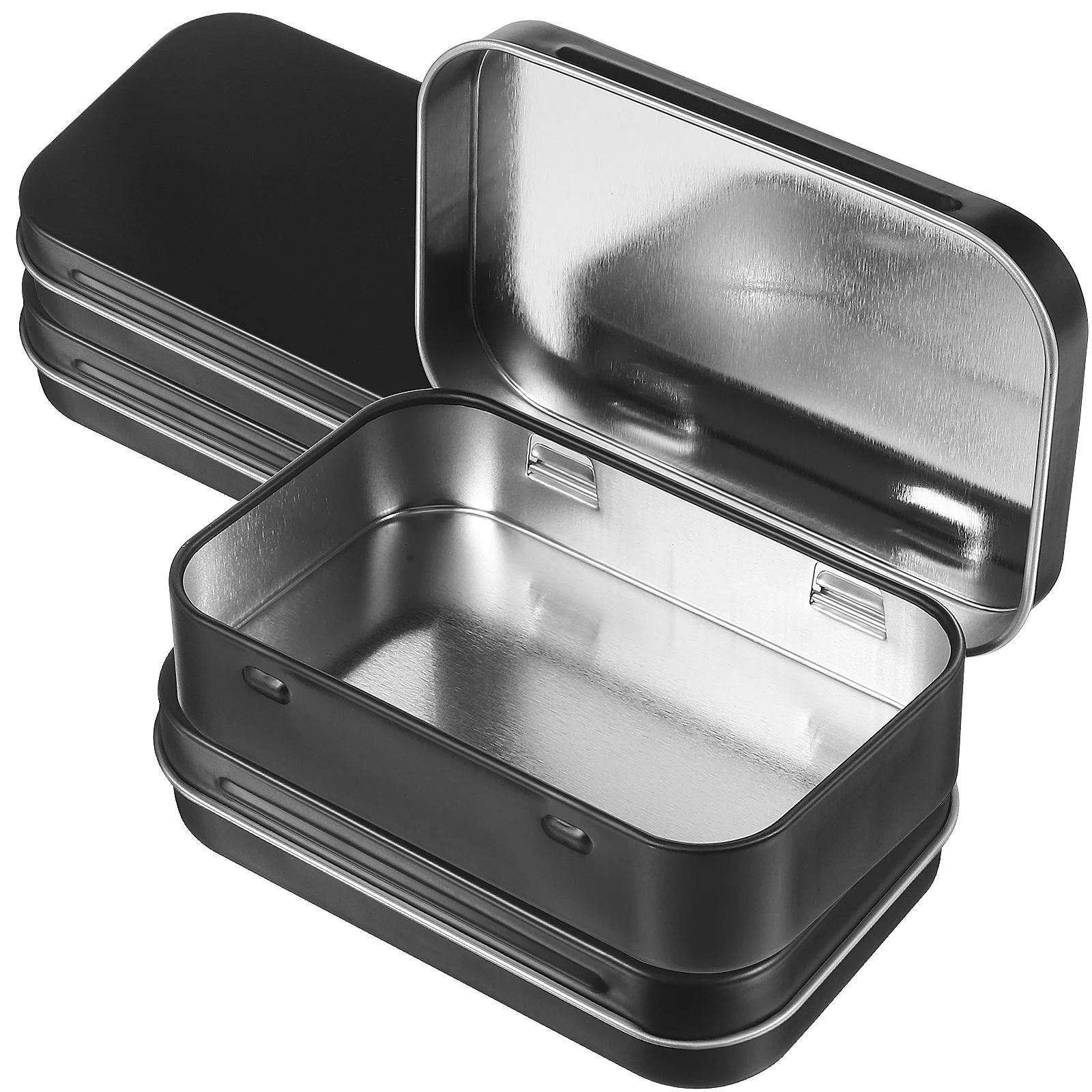 4Pcs Small Tin Boxes Empty Hinge Boxes Metal Tin Containers Home Organizer with Lids for Small Items
4Pcs Small Tin Boxes Empty Hinge Boxes Metal Tin Containers Home Organizer with Lids for Small Items
