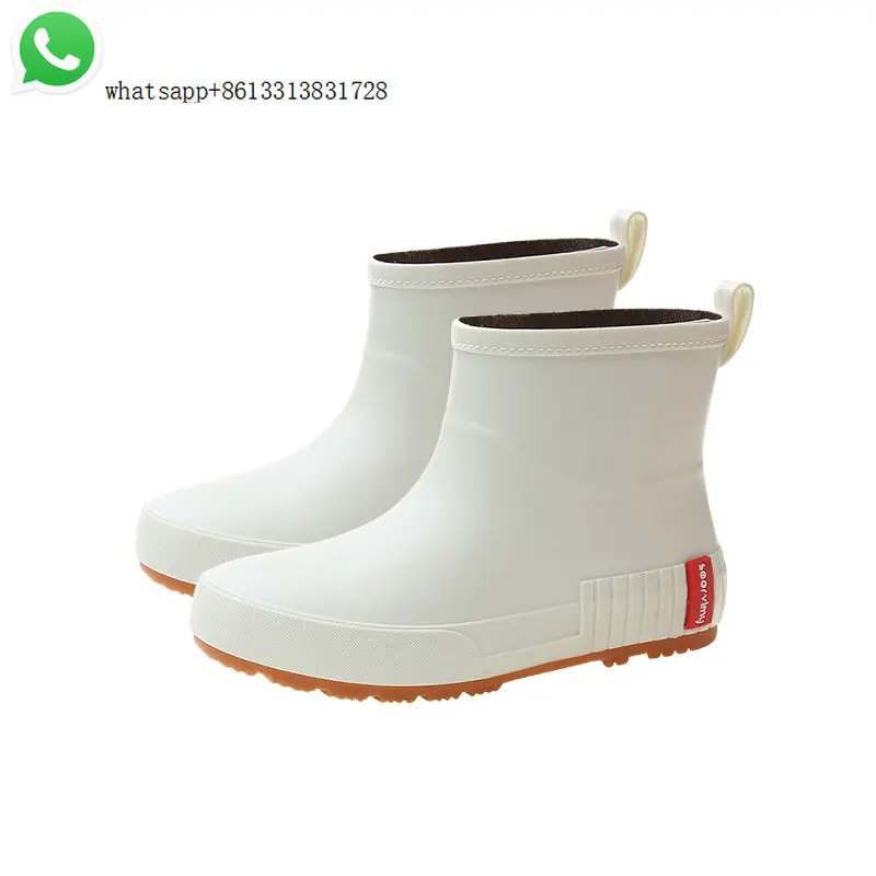 Japanese fashion rain shoes women's new winter plus velvet short rubber shoes kitchen non-slip water shoes warm rain boots
Japanese fashion rain shoes women's new winter plus velvet short rubber shoes kitchen non-slip water shoes warm rain boots