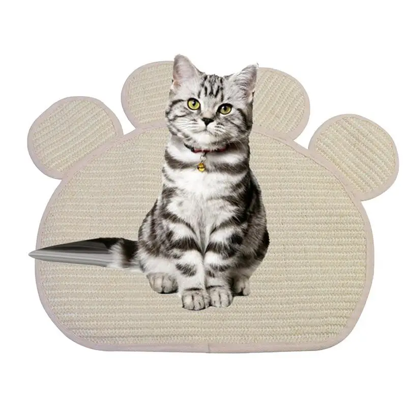 Cat Scratch Pad 15.7 X 11.8in Natural Sisal Scratch Mats For Cat Cat Litter Mat Great Cat Toy For Sofa Carpet Cattery
Cat Scratch Pad 15.7 X 11.8in Natural Sisal Scratch Mats For Cat Cat Litter Mat Great Cat Toy For Sofa Carpet Cattery