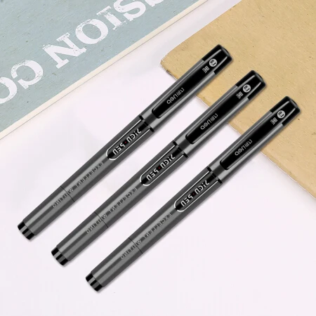12pcs/box Deli S73 1.0mm Finance Gel Pen Black Ink Gelpen For School Office Exam Supplies Stationery
12pcs/box Deli S73 1.0mm Finance Gel Pen Black Ink Gelpen For School Office Exam Supplies Stationery