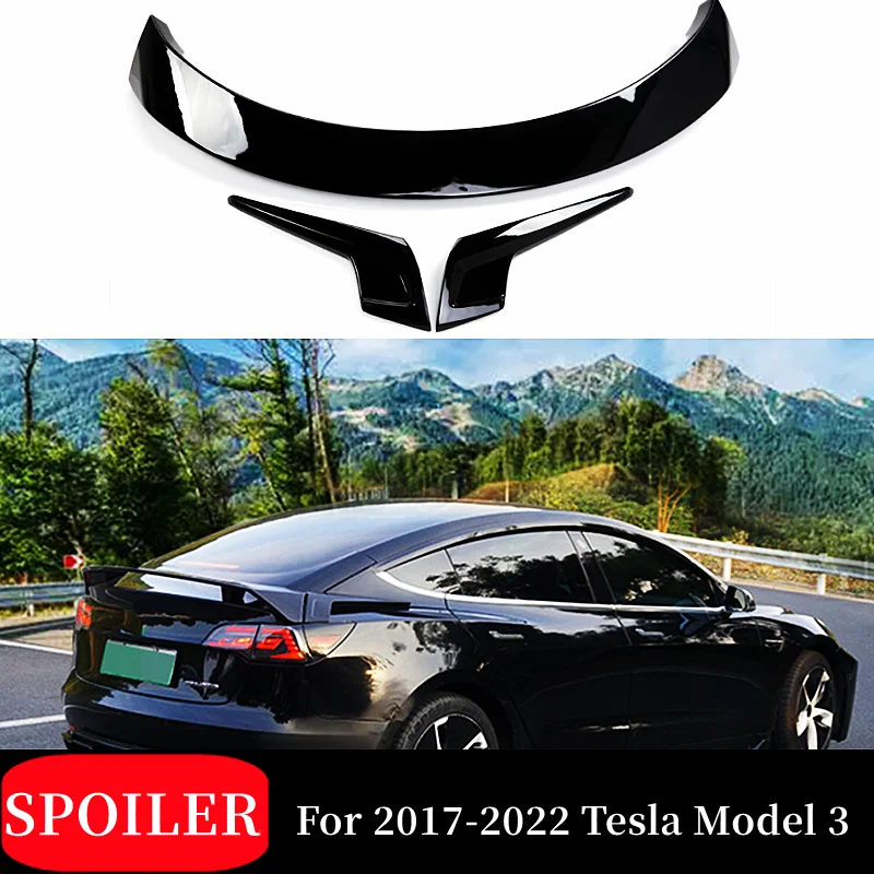 For 2017 18 19 20 21 22 23 Tesla Model 3 Car Rear Trunk Lid Lip BodyKit Spoiler Wings Black Carbon Tuning Exterior Accessories
For 2017 18 19 20 21 22 23 Tesla Model 3 Car Rear Trunk Lid Lip BodyKit Spoiler Wings Black Carbon Tuning Exterior Accessories