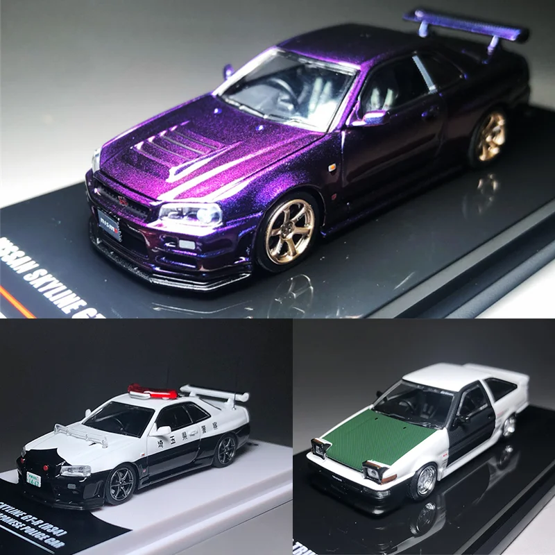 INNO 1/64 SPRINTER TRUENO Keiichi Tsuchiya AE86 SKYLINE GT-R (R34) DieCast Model Car Toy Car
INNO 1/64 SPRINTER TRUENO Keiichi Tsuchiya AE86 SKYLINE GT-R (R34) DieCast Model Car Toy Car
