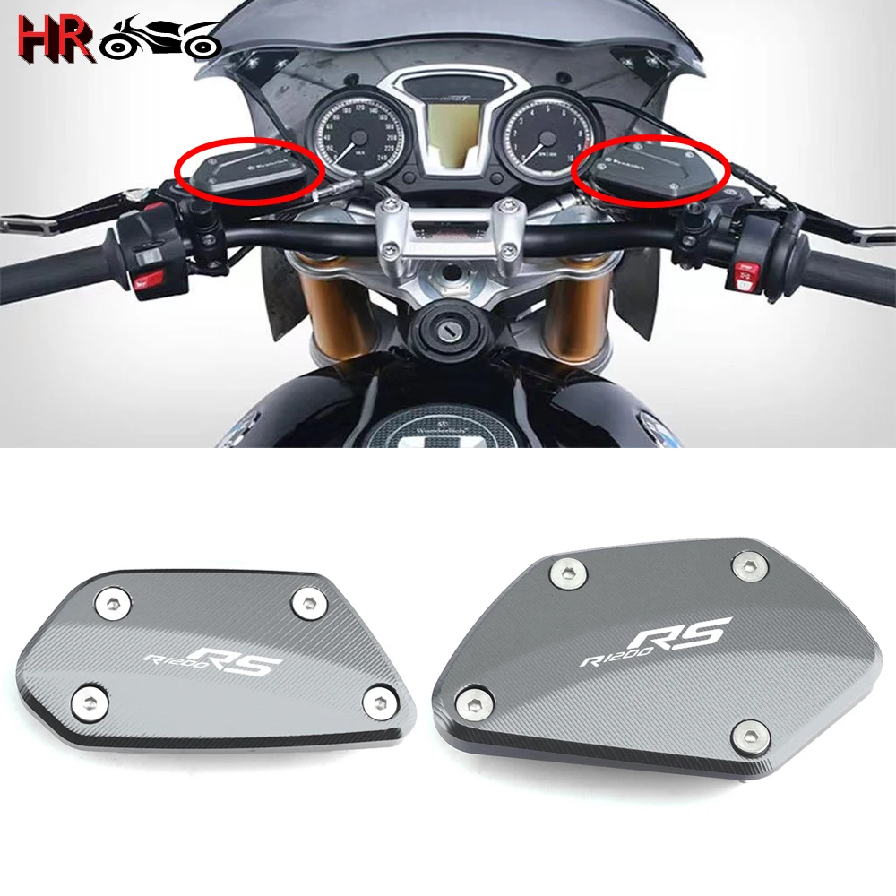 Motorcycle CNC Aluminum Front Brake Clutch Fluid Reservoir Cover Cap Set Accessories For BMW R1200RS 2014-2017 R1200R R1200RT
Motorcycle CNC Aluminum Front Brake Clutch Fluid Reservoir Cover Cap Set Accessories For BMW R1200RS 2014-2017 R1200R R1200RT