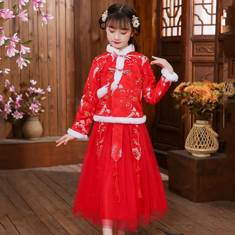 Детский китайский зимний меховой воротник Hanfu, плюшевый утепленный длинный рукав, Ципао, винтажный стиль ручной работы, искусственная кожа, ...
Детский китайский зимний меховой воротник Hanfu, плюшевый утепленный длинный рукав, Ципао, винтажный стиль ручной работы, искусственная кожа, ...
