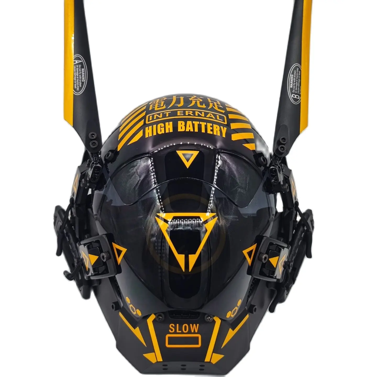 Ring yellow LED Light Samurai Masks Mechanical Anubis Cosplay Bumblebee Nasus Mask Shinobi Cyberpunk Stage Props Halloween Party
Ring yellow LED Light Samurai Masks Mechanical Anubis Cosplay Bumblebee Nasus Mask Shinobi Cyberpunk Stage Props Halloween Party