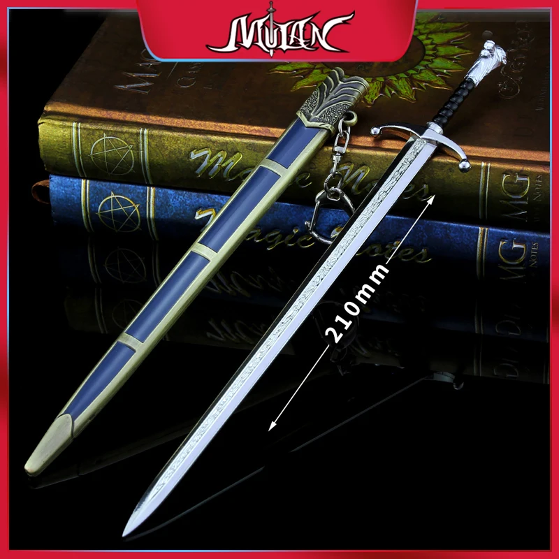 Game TV Series Peripherals Of Thrones Weapon Longclaw Medium Dragonbone Metal Weapon Model Keychain Kids Toys Samurai Sword
Game TV Series Peripherals Of Thrones Weapon Longclaw Medium Dragonbone Metal Weapon Model Keychain Kids Toys Samurai Sword