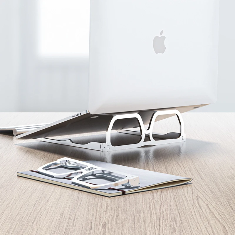 Aluminium Alloy Notebook Laptop Stand Holder Folding Adjustable Metal Kickstand Bracket for Macbook Air iPad Samsung Portable
Aluminium Alloy Notebook Laptop Stand Holder Folding Adjustable Metal Kickstand Bracket for Macbook Air iPad Samsung Portable