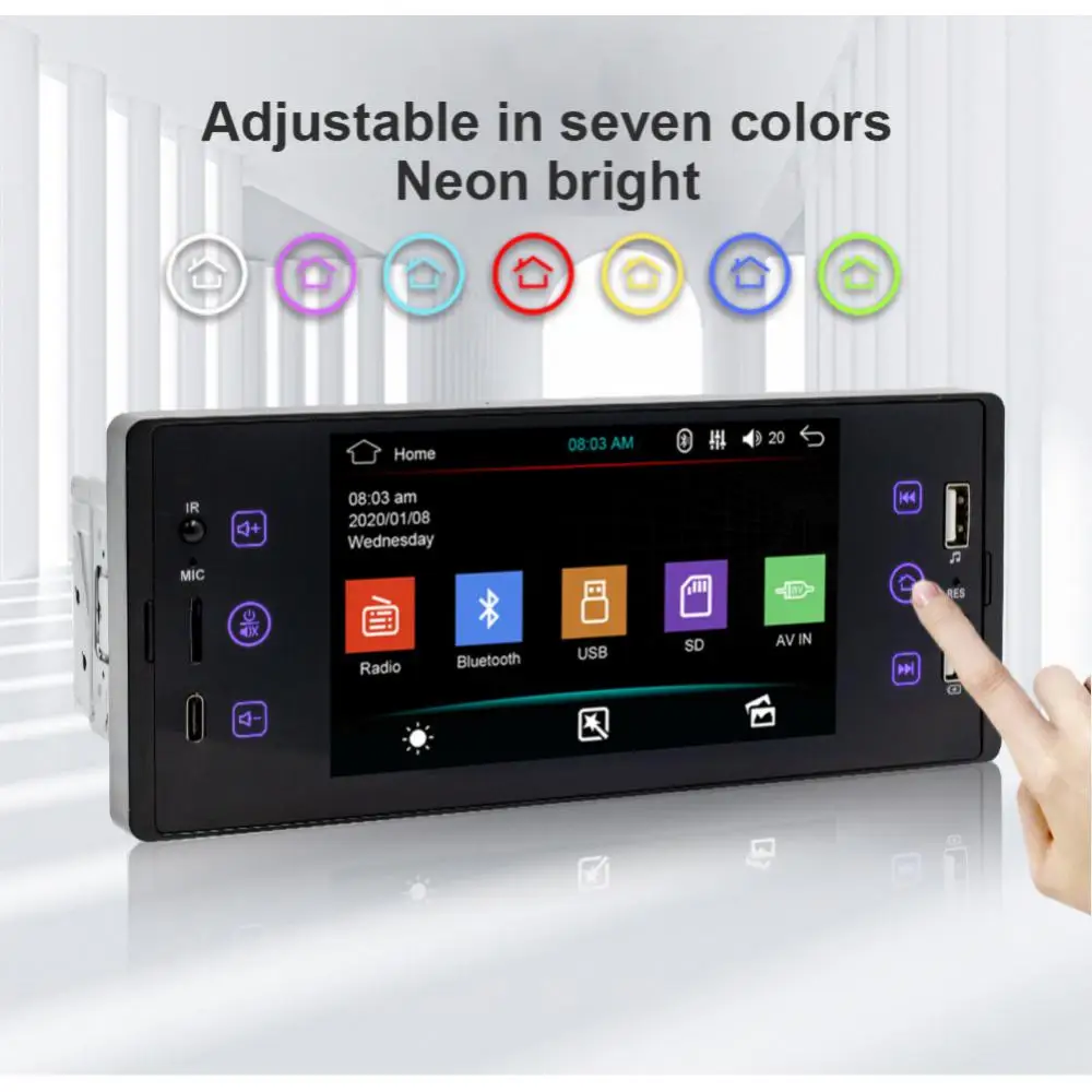 Bluetooth Back-up Video Remote Control Car Mp5 Player Hd Multimedia Player Auto Audio Car Stereo Mp5 Car Accessories 5 Inch
Bluetooth Back-up Video Remote Control Car Mp5 Player Hd Multimedia Player Auto Audio Car Stereo Mp5 Car Accessories 5 Inch