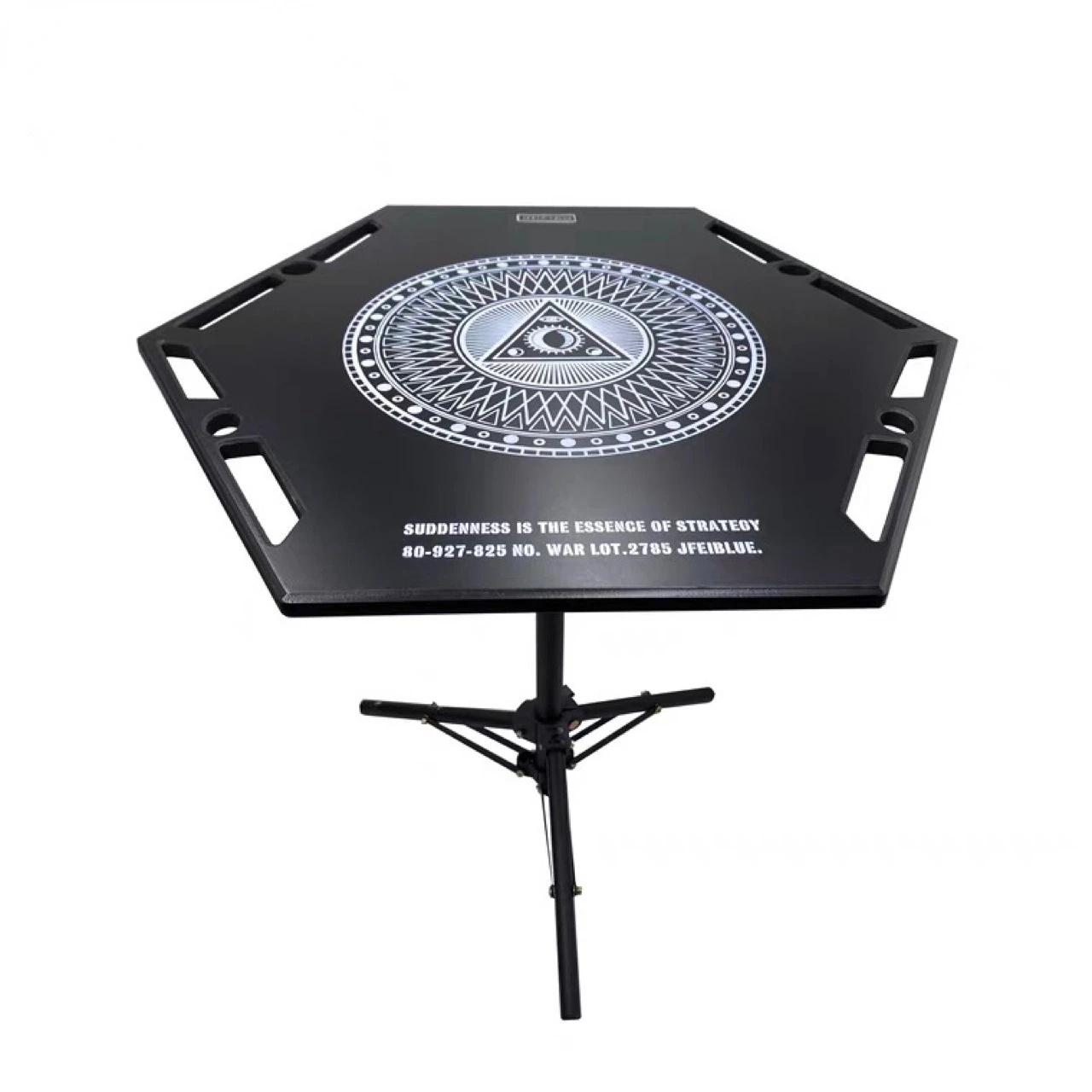 Outdoor Camping Picnic Hexagonal Table Outdoor Camping Fishing Portable Lightweight Folding MDF Tactical Top Plate
Outdoor Camping Picnic Hexagonal Table Outdoor Camping Fishing Portable Lightweight Folding MDF Tactical Top Plate