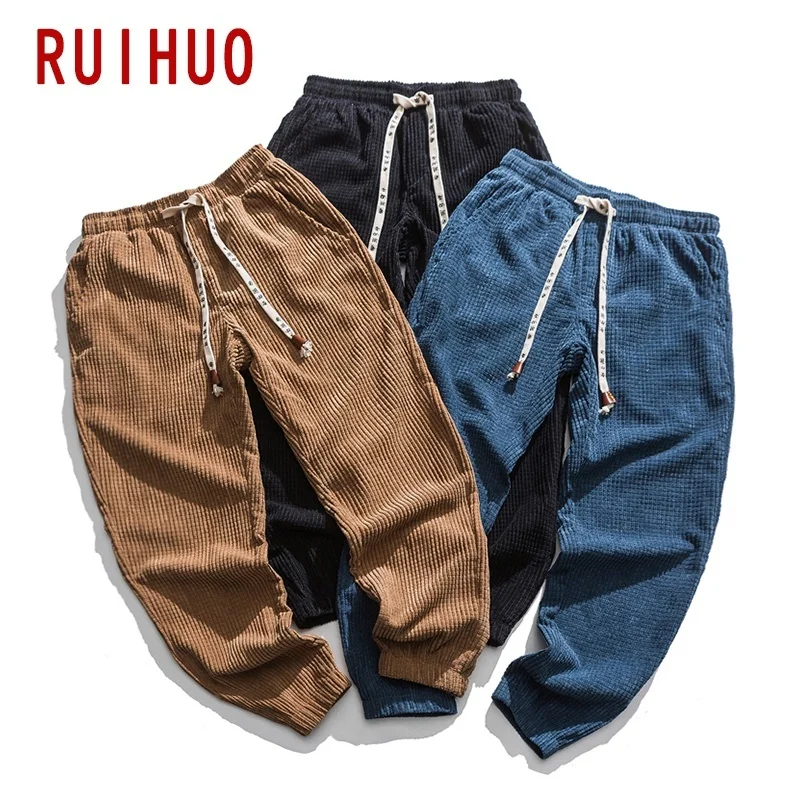 2023 New Corduroy Harem Pants Men Trousers Casual Joggers Pants Men Sweatpants Hip Hop Streetwear Male Plus Size M-5XL
2023 New Corduroy Harem Pants Men Trousers Casual Joggers Pants Men Sweatpants Hip Hop Streetwear Male Plus Size M-5XL
