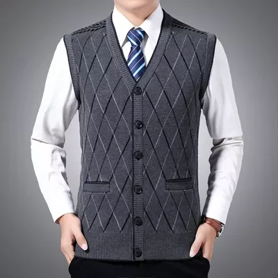 NEW IN Winter Men's Sleeveless Vests Warm Jumper Knitted Waistcoats Casual Men Slim Fit Pullovers Sweater Vest Jackets Cloth
NEW IN Winter Men's Sleeveless Vests Warm Jumper Knitted Waistcoats Casual Men Slim Fit Pullovers Sweater Vest Jackets Cloth