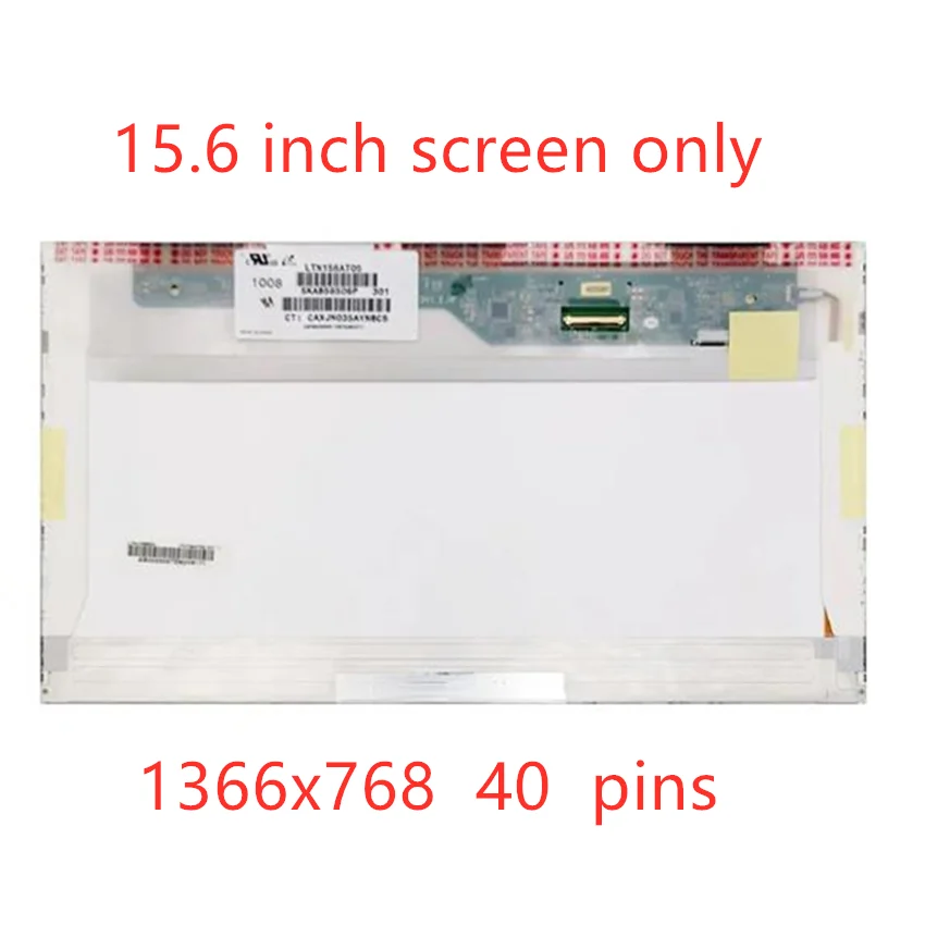 Матрица для ноутбука Asus X53B K55V K55VD A53S K53S K53SM K53T X55VD X54H, сменная, 15,6 дюйма
Матрица для ноутбука Asus X53B K55V K55VD A53S K53S K53SM K53T X55VD X54H, сменная, 15,6 дюйма