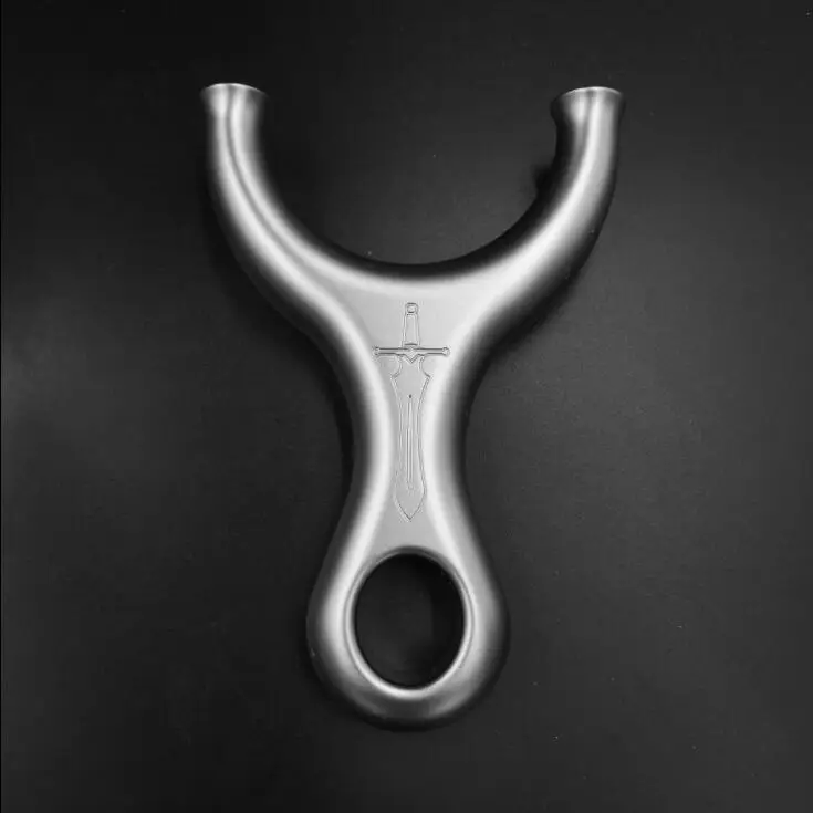 New TC21 Titanium Alloy Slingshot Catapult CNC High-end Flying Tiger Flat Leather Slingshot CNC Cutting Slingshot For Collection
New TC21 Titanium Alloy Slingshot Catapult CNC High-end Flying Tiger Flat Leather Slingshot CNC Cutting Slingshot For Collection