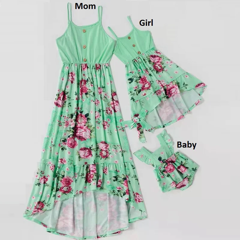 Family Set Irregular Mother Daughter Matching Dresses Tank Flower Mommy and Me Clothes Fashion Women Girls Dress Baby Romper
Family Set Irregular Mother Daughter Matching Dresses Tank Flower Mommy and Me Clothes Fashion Women Girls Dress Baby Romper