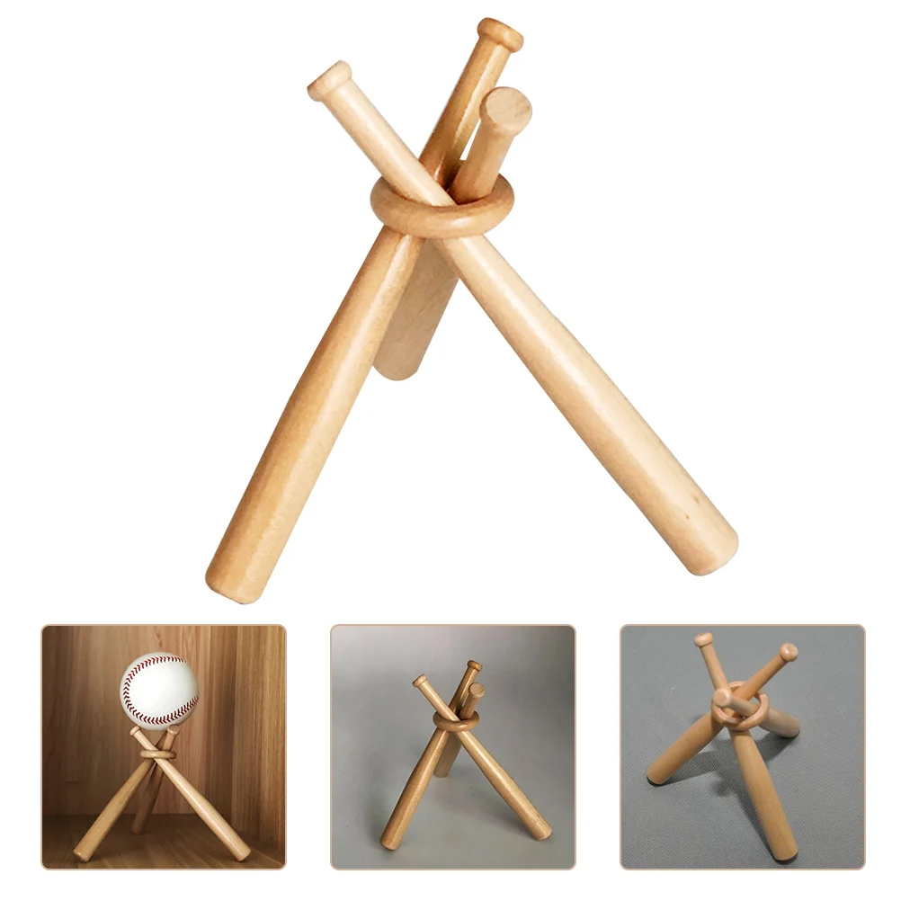 Baseball Holder Stand Displaybase Household Desktop Accessory Wooden Bat Small Rack
Baseball Holder Stand Displaybase Household Desktop Accessory Wooden Bat Small Rack