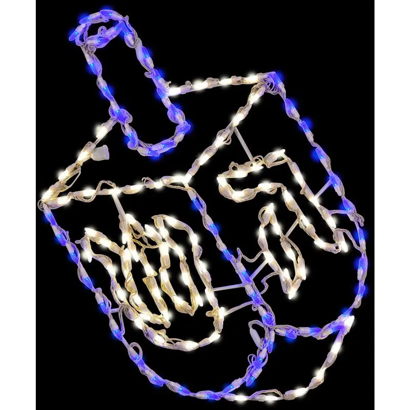 Original Title: Hanukkah Dreidel LED Lights Outdoor Decoration Revised Title: Large, Colorful Hanukkah Dreidel LED Lights Outdoo
Original Title: Hanukkah Dreidel LED Lights Outdoor Decoration Revised Title: Large, Colorful Hanukkah Dreidel LED Lights Outdoo