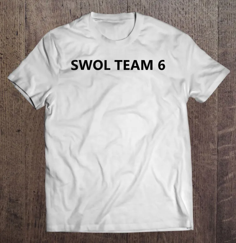 Забавная Мужская футболка Swol Team 6, Мужская футболка оверсайз для бодибилдинга, мужские футболки, мужская одежда, топы
Забавная Мужская футболка Swol Team 6, Мужская футболка оверсайз для бодибилдинга, мужские футболки, мужская одежда, топы
