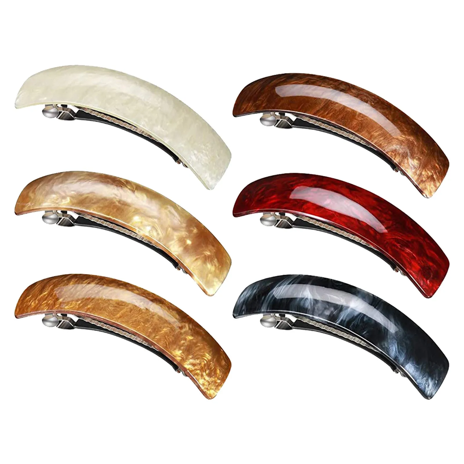 Women'S Twisted Hairpin Spring Hairpin Automatic Hairpin Suitable For Medium Density Hair Fashion Acrylic Ponytail Hairpin
Women'S Twisted Hairpin Spring Hairpin Automatic Hairpin Suitable For Medium Density Hair Fashion Acrylic Ponytail Hairpin