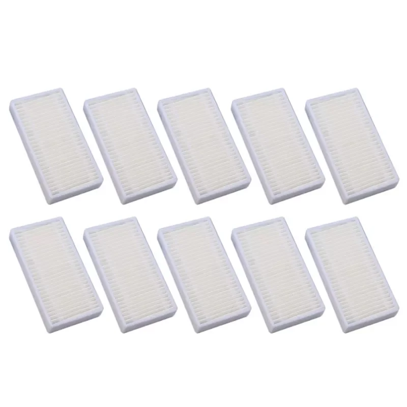10Pcs Robot Vacuum Cleaner Filter HEPA Filter for Conga Serie 950 Robot Vacuum Cleaner Accessories
10Pcs Robot Vacuum Cleaner Filter HEPA Filter for Conga Serie 950 Robot Vacuum Cleaner Accessories