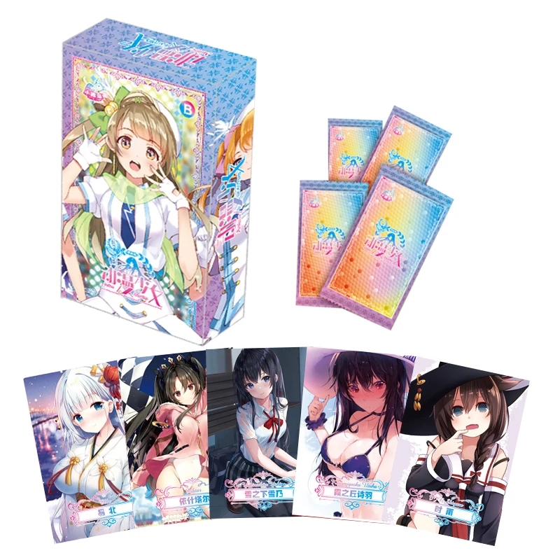 24/36/48box Anime Beauties/Goddess Story Collection Cards Waifu Box Swimsuit TCG Booster Kid Party Game Table Board Christmas
24/36/48box Anime Beauties/Goddess Story Collection Cards Waifu Box Swimsuit TCG Booster Kid Party Game Table Board Christmas