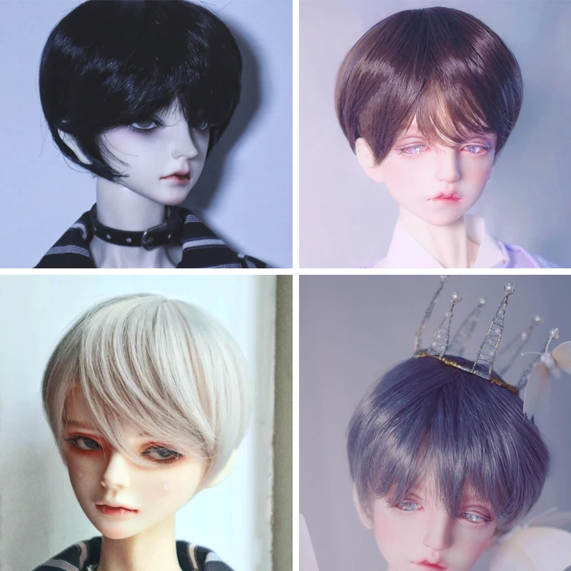 D03-P229 children toy BJD DD SD MSD 1/3 1/4 1/6 doll's Accessoriess wig High temperature wire student short hair 1pcs
D03-P229 children toy BJD DD SD MSD 1/3 1/4 1/6 doll's Accessoriess wig High temperature wire student short hair 1pcs