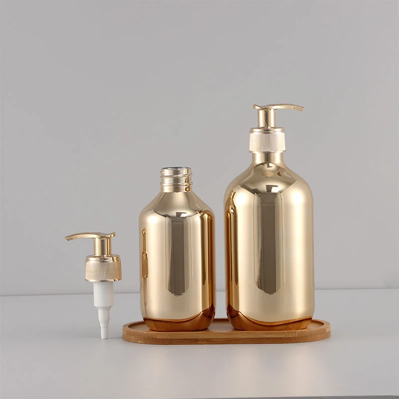 300/500ml Electroplating Shampoo Bottle PET Press Type Lotion Empty Bottle Bathroom Shower Gel Large-Capacity Soap
300/500ml Electroplating Shampoo Bottle PET Press Type Lotion Empty Bottle Bathroom Shower Gel Large-Capacity Soap