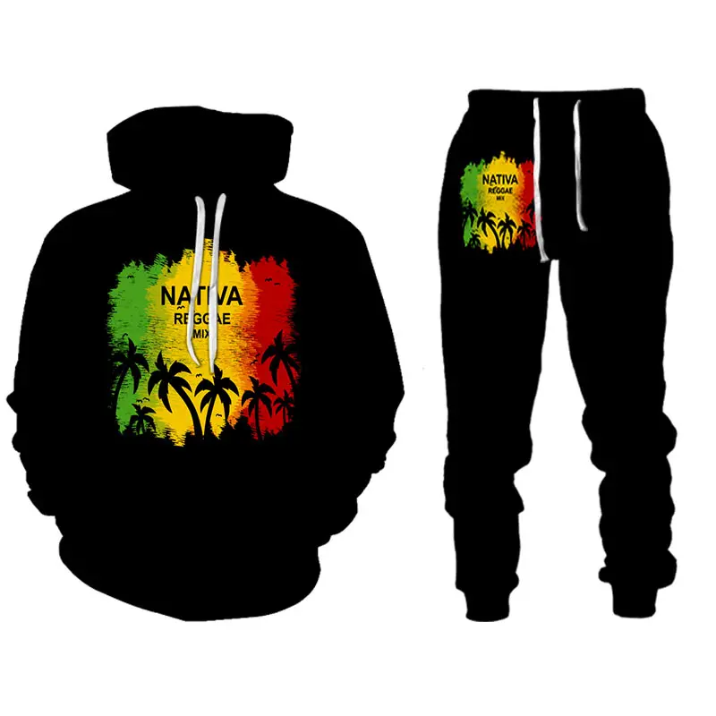 Black Fashion 3D Hoodies Suits Men's Sweatshirt Jogger Street Style Print Patterned Harajuku Set Casual Unisex Clothes Pant 
Black Fashion 3D Hoodies Suits Men's Sweatshirt Jogger Street Style Print Patterned Harajuku Set Casual Unisex Clothes Pant