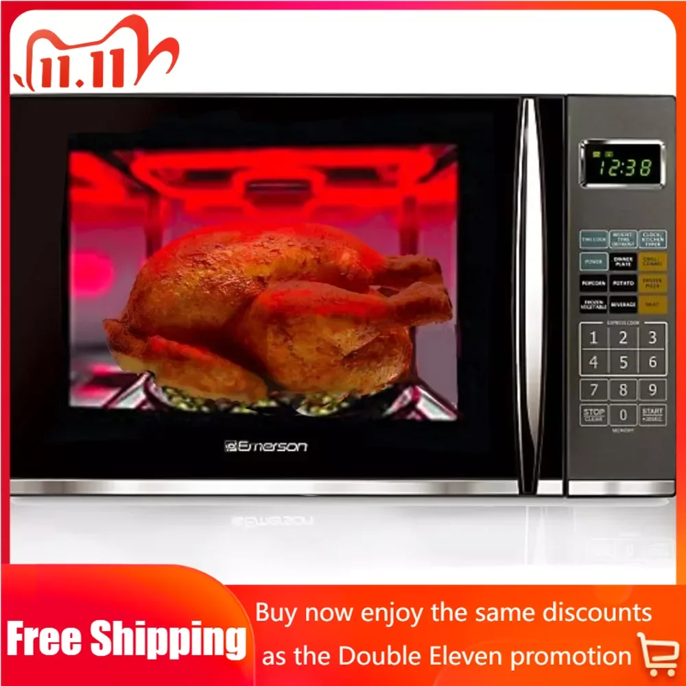 Гриль из нержавеющей стали, 1,2 куб. М, 1100 Вт, с сенсорным управлением 
Гриль из нержавеющей стали, 1,2 куб. М, 1100 Вт, с сенсорным управлением