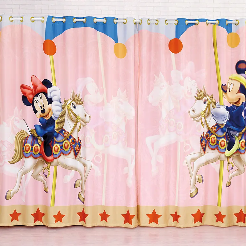 Disney Cartoon Mickey Minnie Curtains Home Living Room Balcony Blackout Fabric Curtains Children's Bedroom Decoration
Disney Cartoon Mickey Minnie Curtains Home Living Room Balcony Blackout Fabric Curtains Children's Bedroom Decoration