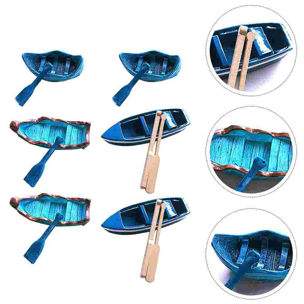 Boat Miniature Sailboat Model Mini Nautical Wooden Resin Decorsailing Decoration Figurines Figurine Toy Home Paddleornament Oars
Boat Miniature Sailboat Model Mini Nautical Wooden Resin Decorsailing Decoration Figurines Figurine Toy Home Paddleornament Oars