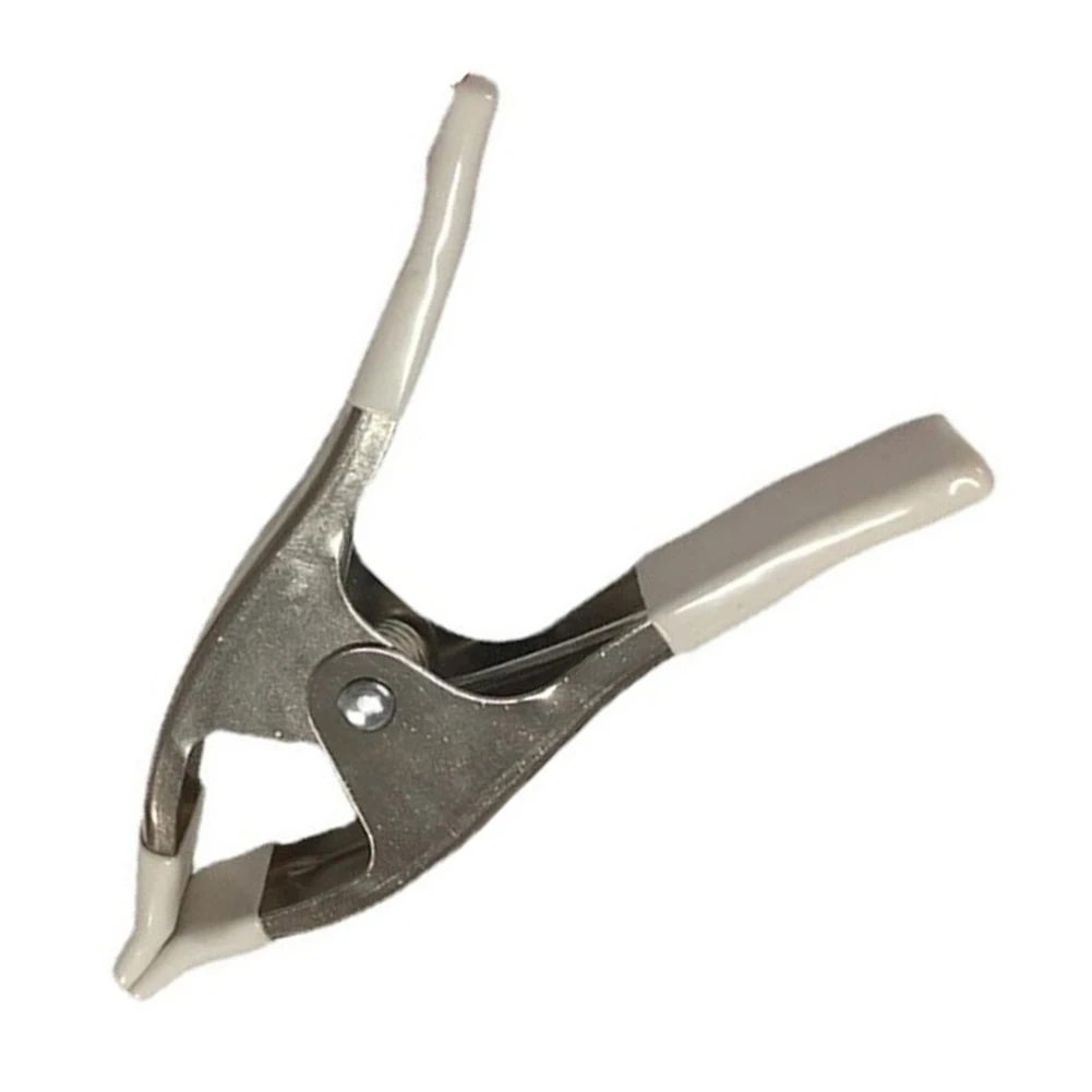 Spring Clamp Iron Nickel Plated 6inch Size Essential Woodworking Tool Perfect for Hanging Affixing Lights and Holding Materials
Spring Clamp Iron Nickel Plated 6inch Size Essential Woodworking Tool Perfect for Hanging Affixing Lights and Holding Materials