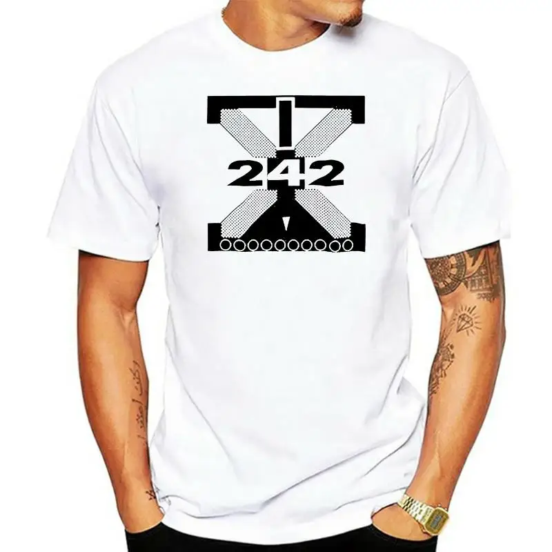 F242 Welcome2Paradise White T-shirt Men Tee Front 242 Size S To XXXL Men Cotton T-Shirt Printed T Shirt Top Tee
F242 Welcome2Paradise White T-shirt Men Tee Front 242 Size S To XXXL Men Cotton T-Shirt Printed T Shirt Top Tee
