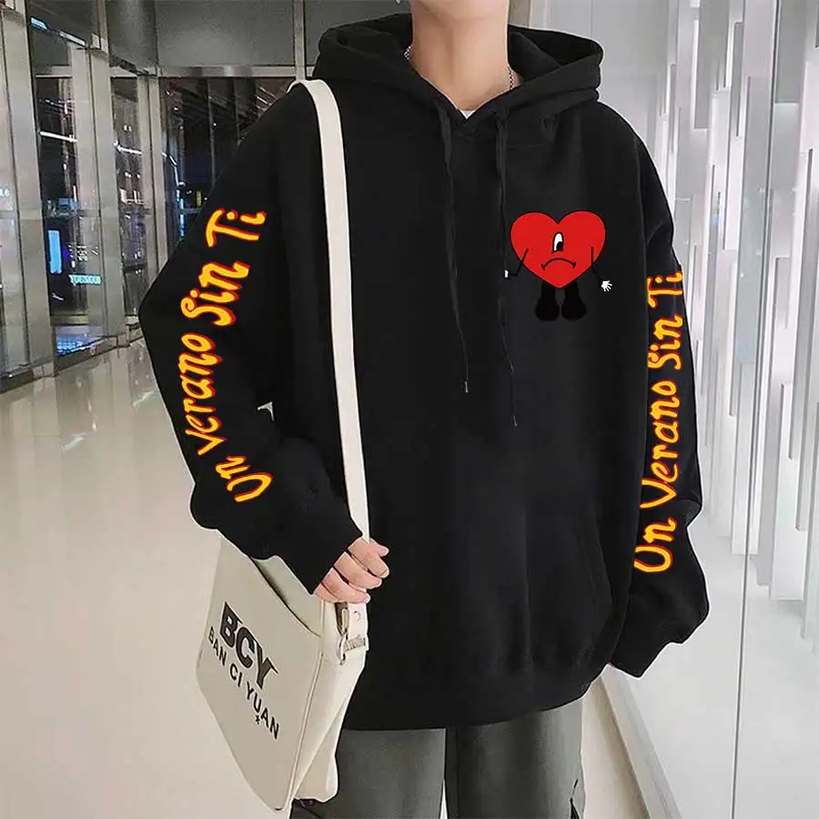 Un Verano Sin Ti Bad Bunny Print Hoodie Kawaii Clothing Aesthetic Loose Sweatshirts for men women girls teen oversized BB12 
Un Verano Sin Ti Bad Bunny Print Hoodie Kawaii Clothing Aesthetic Loose Sweatshirts for men women girls teen oversized BB12