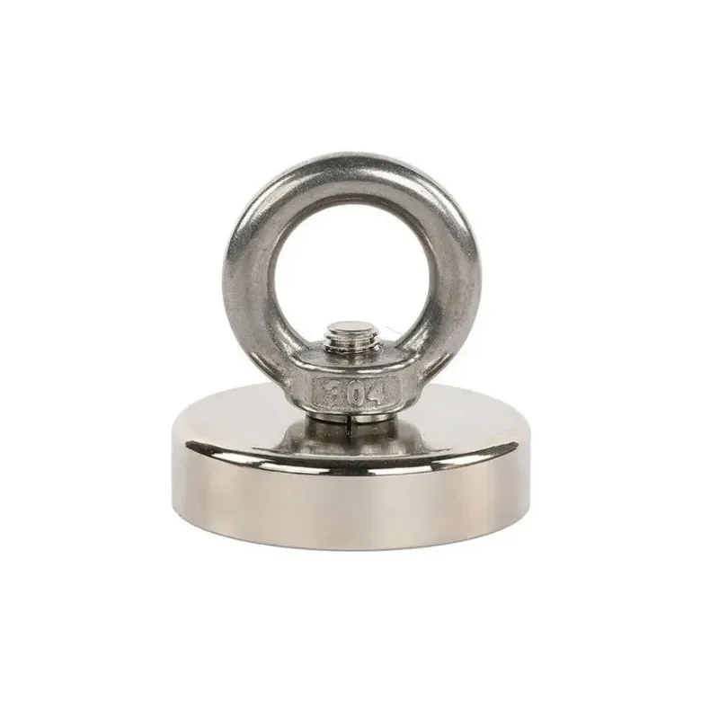 Super Strong Neodymium Magnet Pot Fishing Heavy Duty Rare Earth Magnet with Countersunk Hole Eyebolt-Salvage Magnetic Fishing 
Super Strong Neodymium Magnet Pot Fishing Heavy Duty Rare Earth Magnet with Countersunk Hole Eyebolt-Salvage Magnetic Fishing