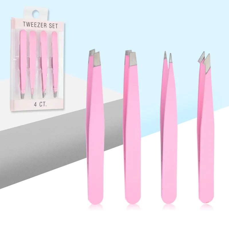 4Pcs/Set Tweezers Eyebrow Tweezer Set Stainless Professional Eye Lashes Extension Tweezers Eyebrow Tongs Scissors Cosmetic Tools
4Pcs/Set Tweezers Eyebrow Tweezer Set Stainless Professional Eye Lashes Extension Tweezers Eyebrow Tongs Scissors Cosmetic Tools