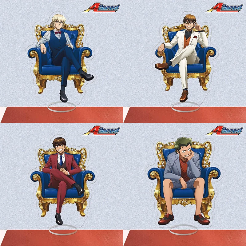 Классический брелок для ключей с рисунком аниме Ace of Diamond акриловая модель на подставке Plate, персонажи старшей школы, настольный декор для фа...
Классический брелок для ключей с рисунком аниме Ace of Diamond акриловая модель на подставке Plate, персонажи старшей школы, настольный декор для фа...