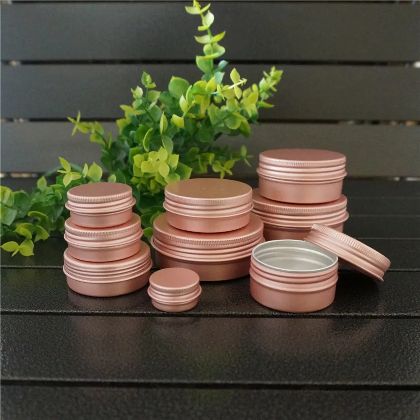 5/10/15/20/30/50/80g Round Aluminum Box Metal Tin Cans DIY Rose Gold Cosmetic Cream Refillable Empty Jar Tea Aluminum Pot
5/10/15/20/30/50/80g Round Aluminum Box Metal Tin Cans DIY Rose Gold Cosmetic Cream Refillable Empty Jar Tea Aluminum Pot