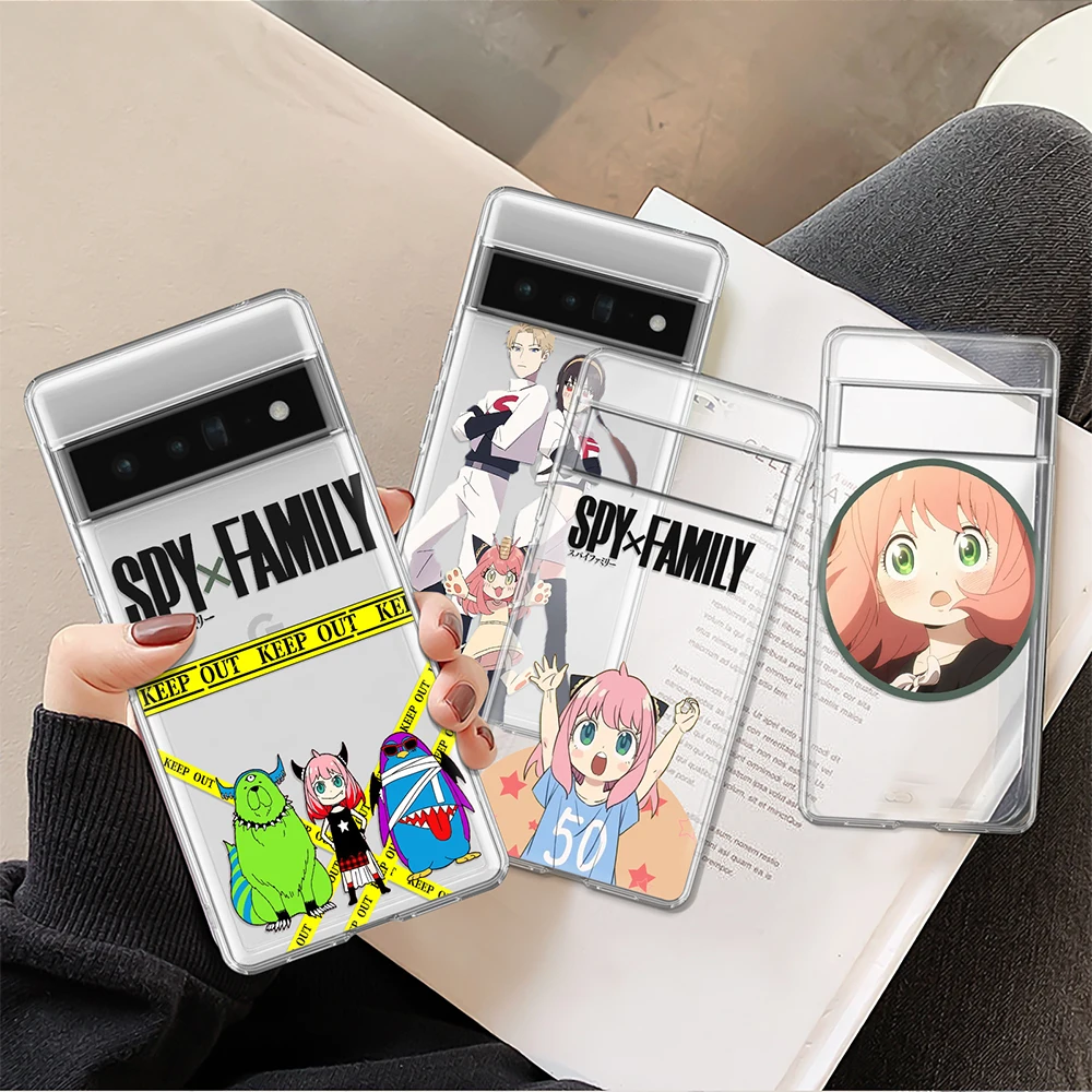 SPY×FAMILY Anime Case for Google Pixel 7Pro 7 6a 6 6Pro 5 5a 5G 4XL 4 2 3 3a 3XL 2XL 3aXL 4a Transparent Soft Back Shell Cover
SPY×FAMILY Anime Case for Google Pixel 7Pro 7 6a 6 6Pro 5 5a 5G 4XL 4 2 3 3a 3XL 2XL 3aXL 4a Transparent Soft Back Shell Cover