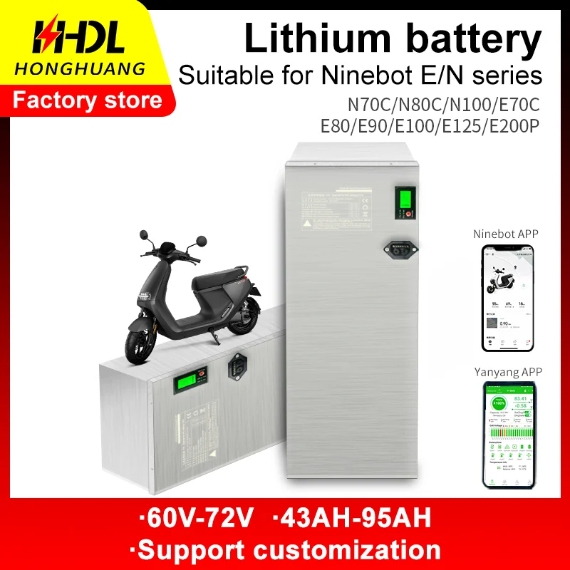 Литиевые аккумуляторы для Ninebot E100 E200, оригинальные сменные батареи большой емкости для электровелосипеда
Литиевые аккумуляторы для Ninebot E100 E200, оригинальные сменные батареи большой емкости для электровелосипеда