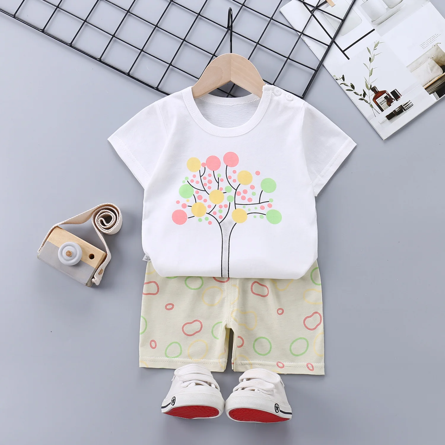 Summer Baby Boy Girl 2-Pieces Clothes T-shirt + Shorts Set Outfits Toddler Children's Clothing For Kids Wear Newborn Sports Suit
Summer Baby Boy Girl 2-Pieces Clothes T-shirt + Shorts Set Outfits Toddler Children's Clothing For Kids Wear Newborn Sports Suit