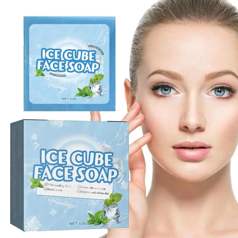 Hydrating Ice Cube Soap Peppermint Soap Bar With Vitamin E Moisturizing Whitening Soap For Removing Makeup Dirt And Oil Face
Hydrating Ice Cube Soap Peppermint Soap Bar With Vitamin E Moisturizing Whitening Soap For Removing Makeup Dirt And Oil Face