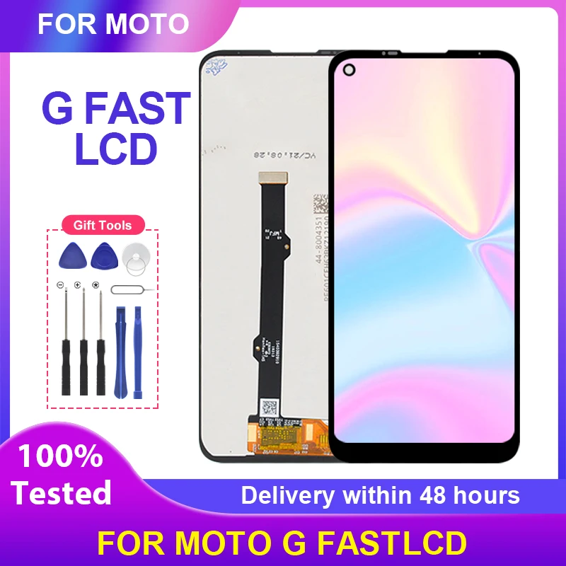 6.4 Inch XT2045-3 Display For Motorola MOTO G Fast LCD Touch Screen Digitizer Assembly Replacement With Tools Free Shipping
6.4 Inch XT2045-3 Display For Motorola MOTO G Fast LCD Touch Screen Digitizer Assembly Replacement With Tools Free Shipping